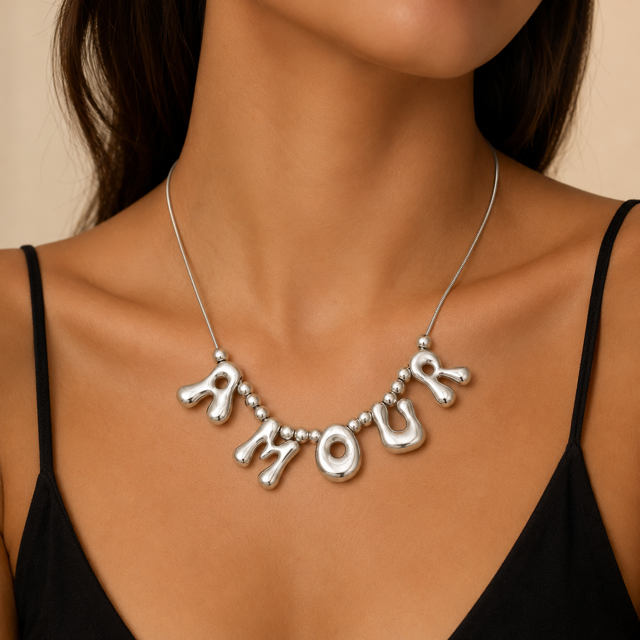 Collier Amour Argent