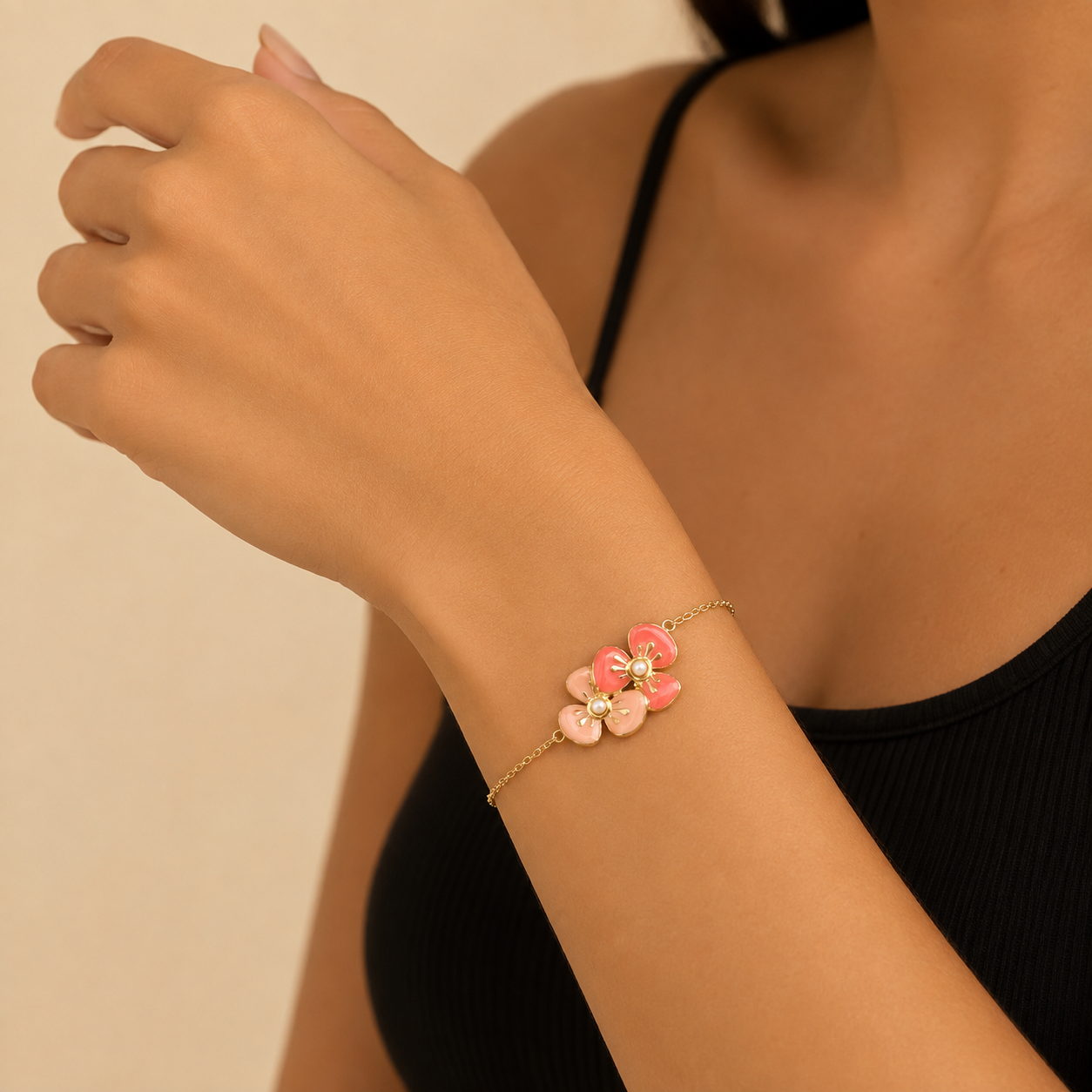 Bracelet Fleurs de Cerisier