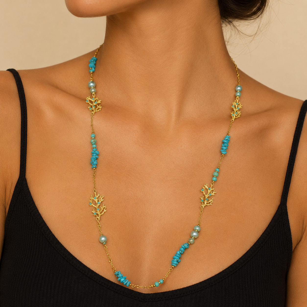 Collier Récif Turquoise