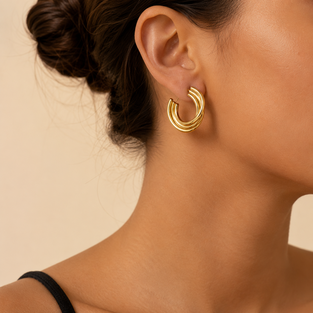 Boucles d'oreilles Spirale de Florence