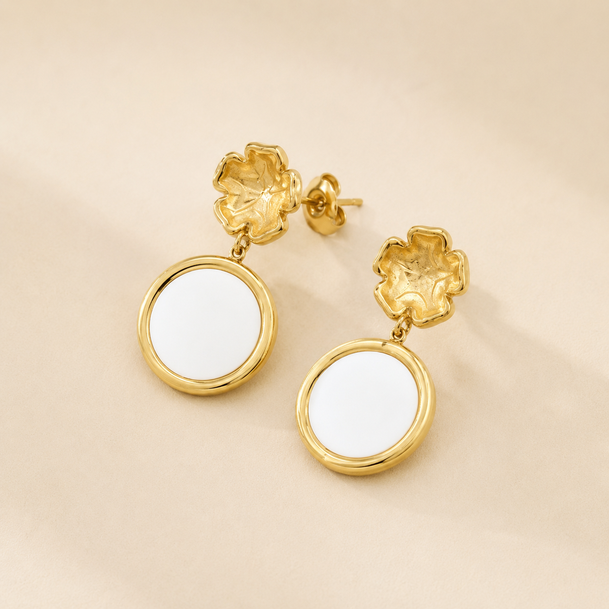 Boucles d'oreilles Pleine Lune