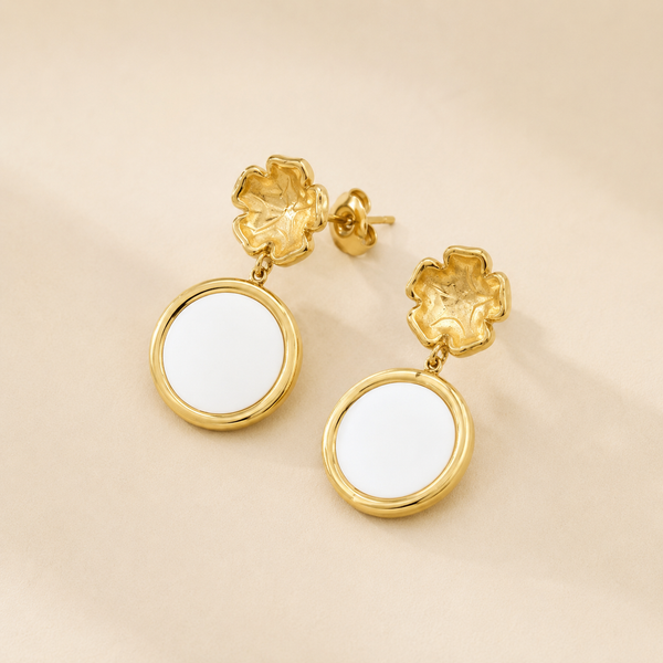 Boucles d'oreilles Pleine Lune