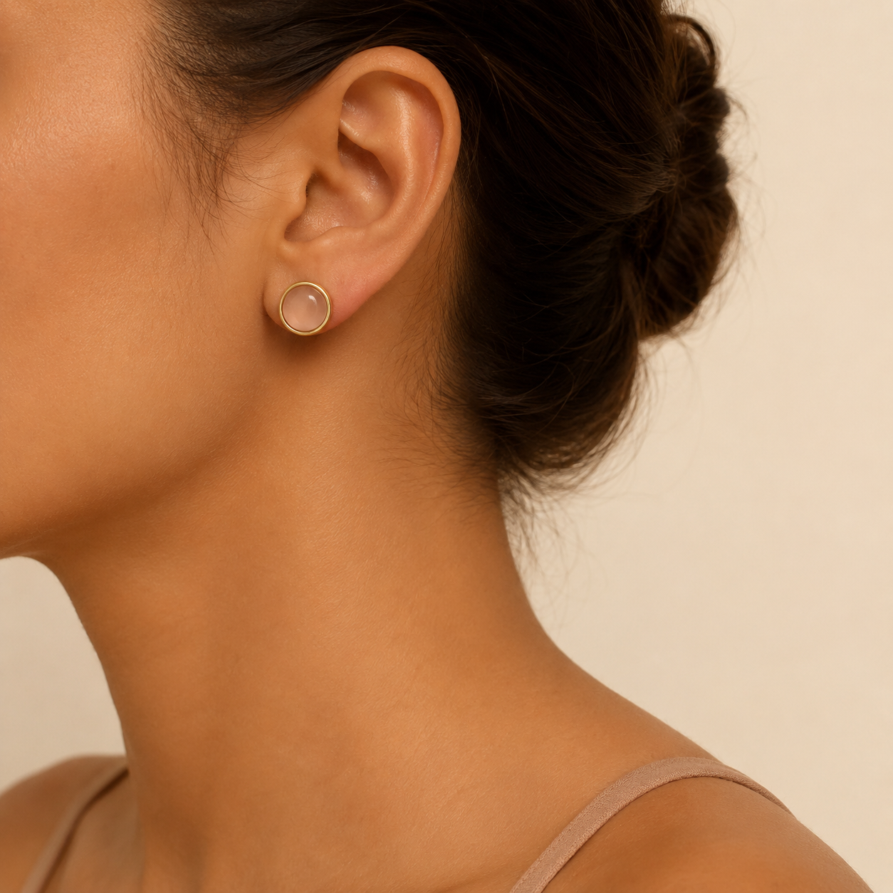 Boucles d'oreilles Quartz de Provence