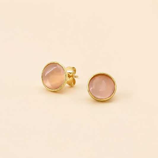 Boucles d'oreilles Quartz de Provence