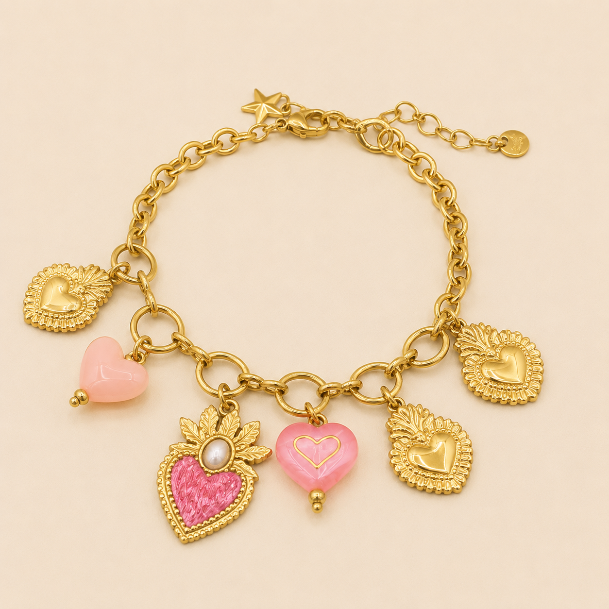 Bracelet Cœurs de Mexico