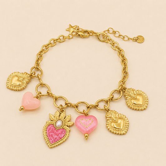 Bracelet Cœurs de Mexico