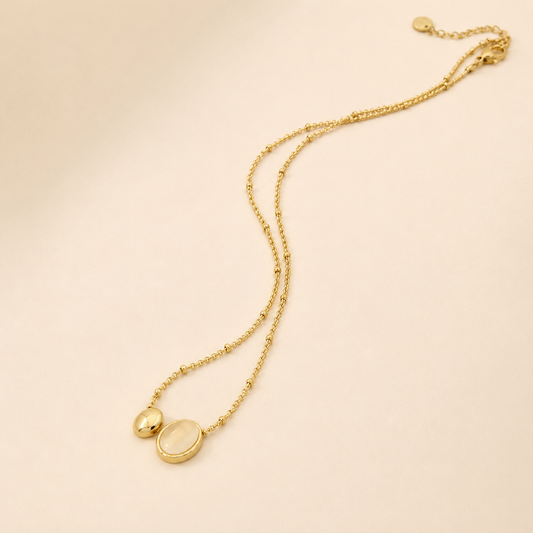 Collier Duo Nacré