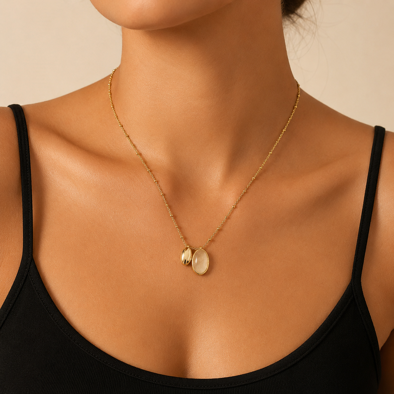 Collier Duo Nacré