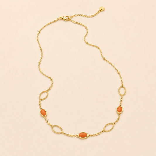 Collier Corail de Sicile