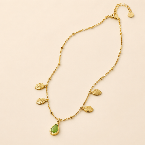 Collier Feuilles d'Or