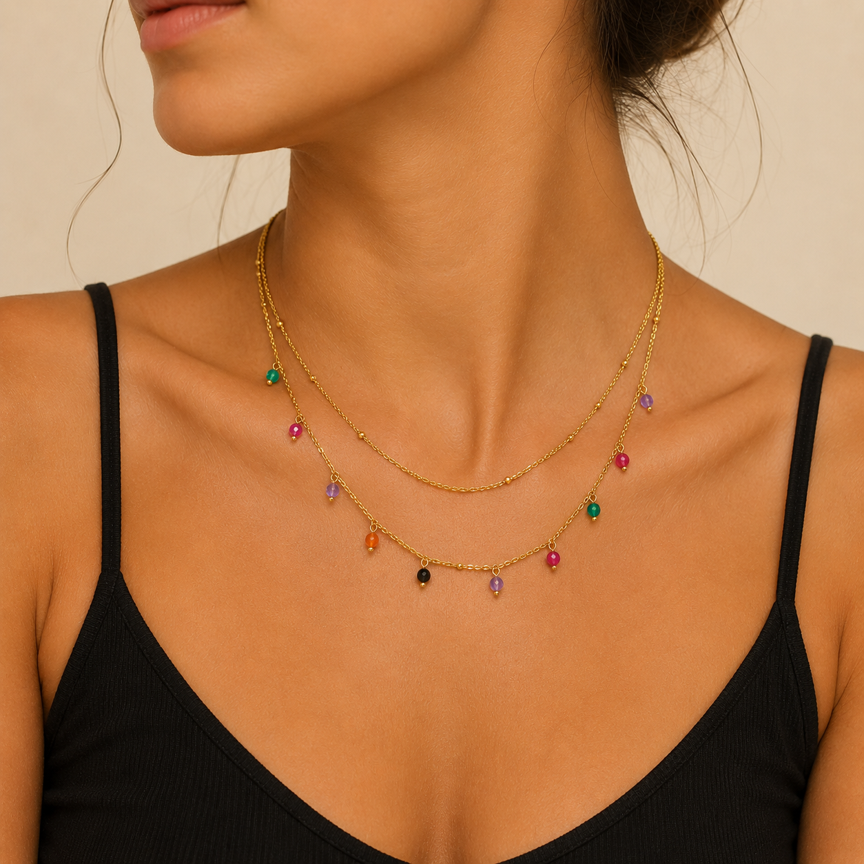 Collier Pluie de Couleurs