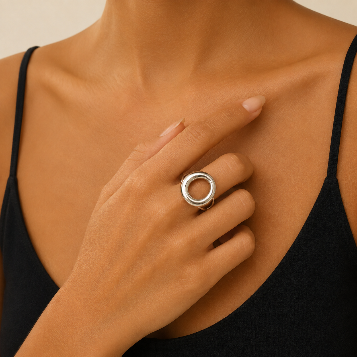 Bague Double Anneau