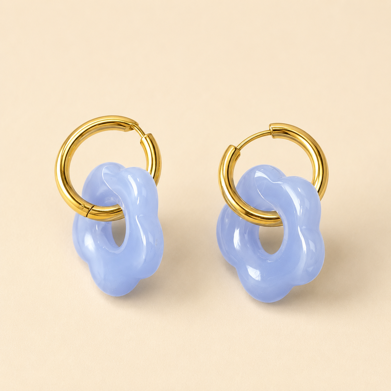 Boucles d'Oreilles Fleur Ajourée