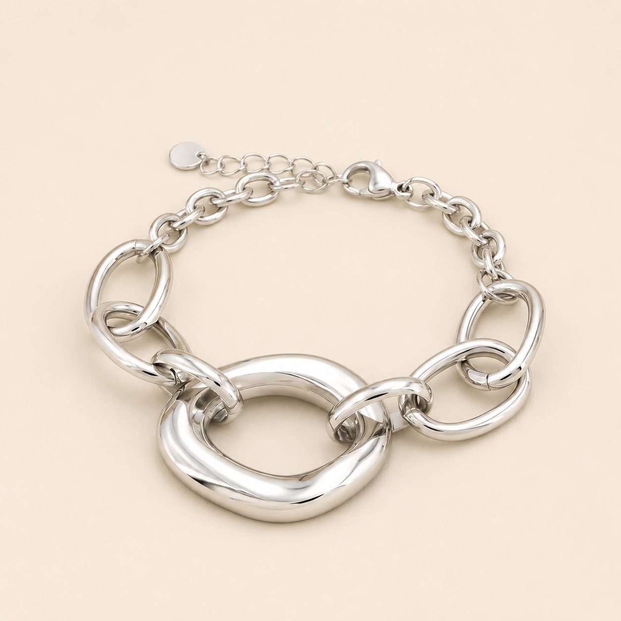 Bracelet Cercle Argent