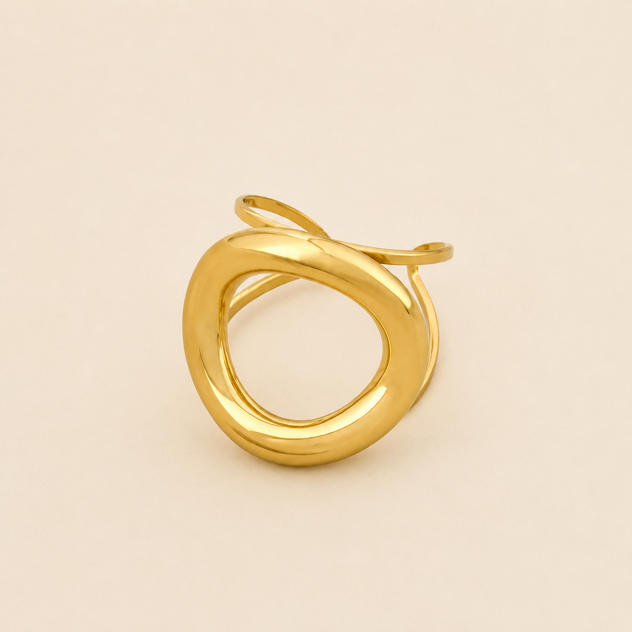 Bague Double Anneau