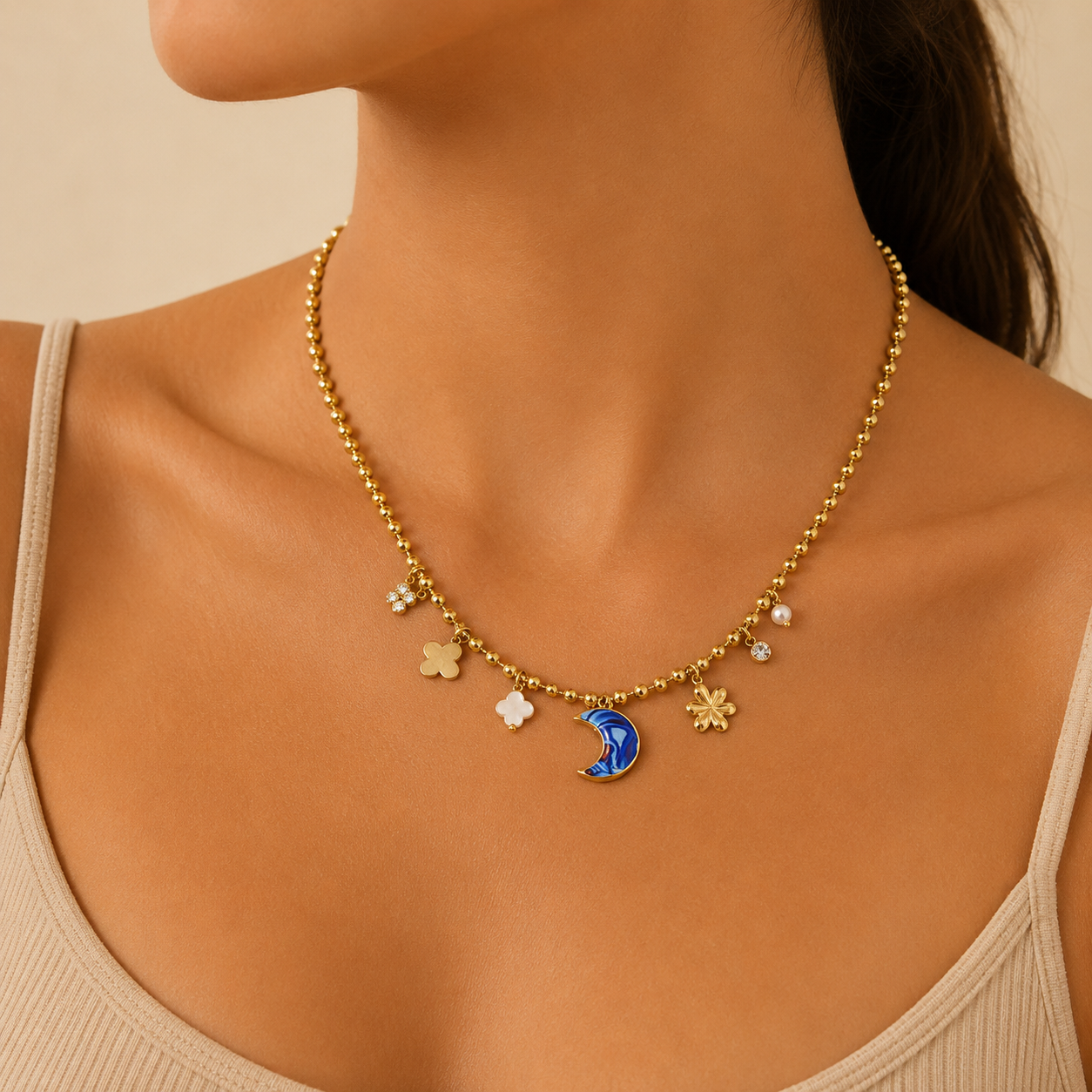 Collier Lune de Minuit