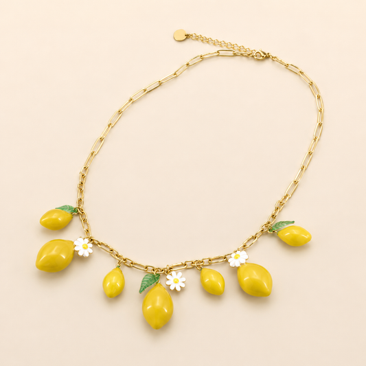 Collier Limonade de Sorrente