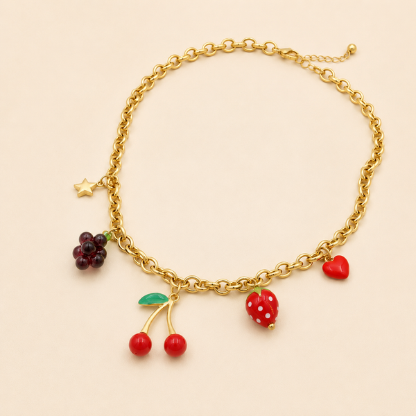 Collier Corbeille d'Été