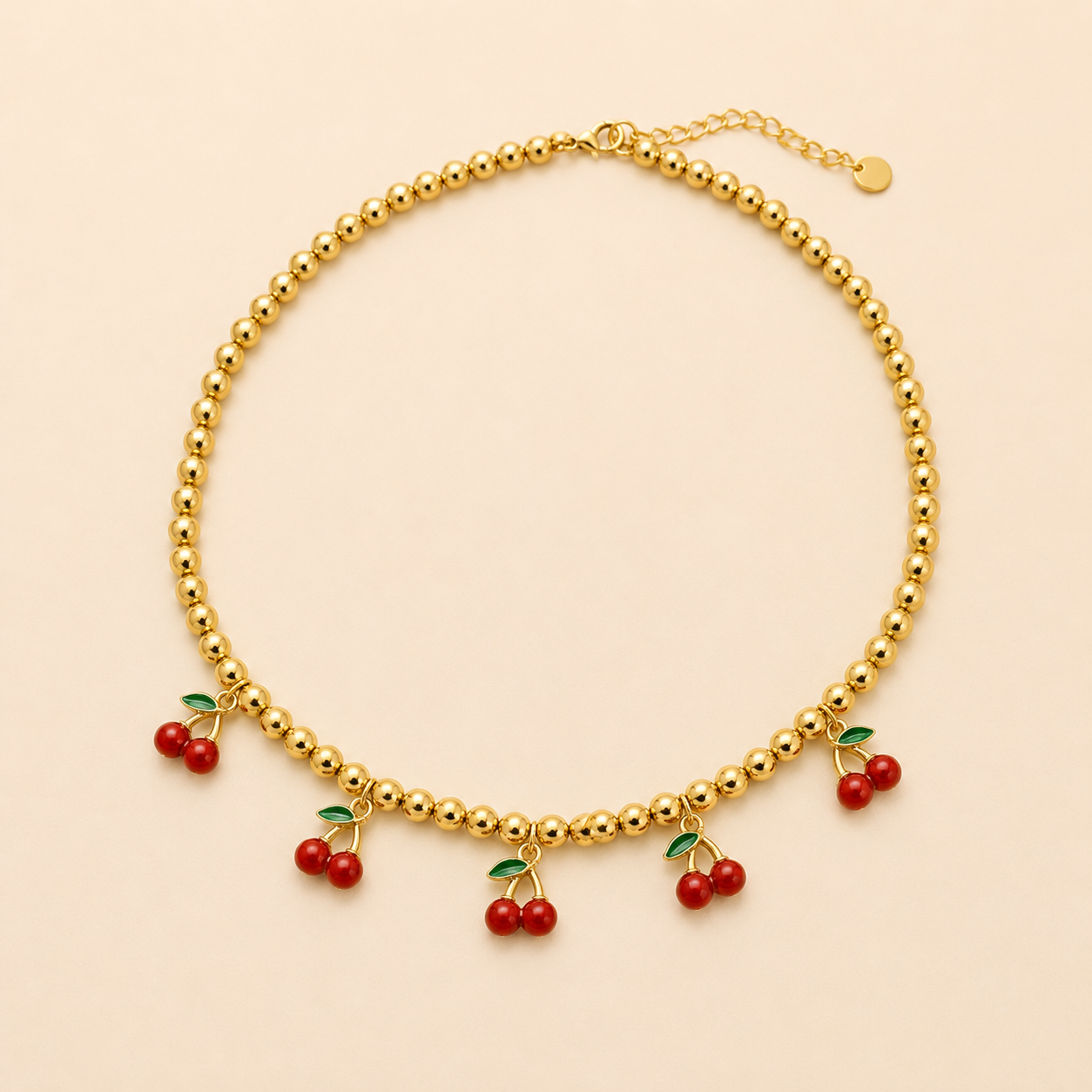 Collier Guirlande de Cerises