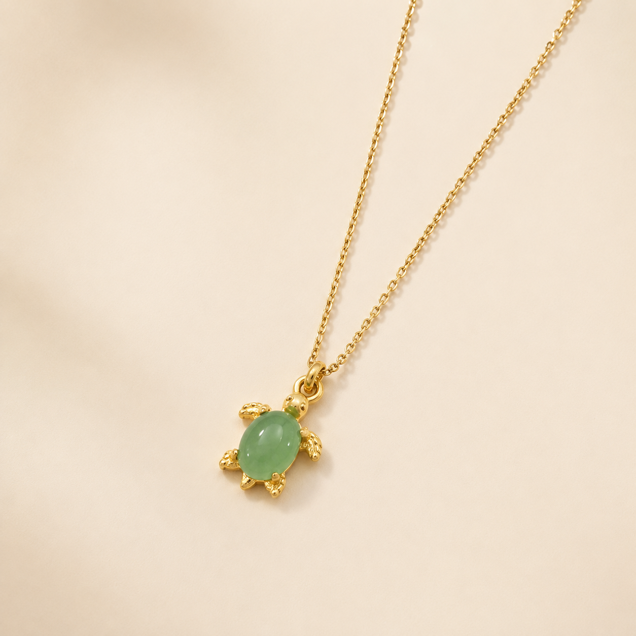 Collier Tortue Jade