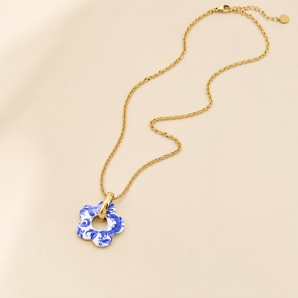 Collier Azulejo Bleu
